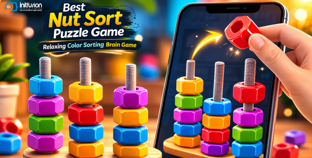 Best Nut Sort Puzzle Game – Relaxing Color Sorting Brain Game